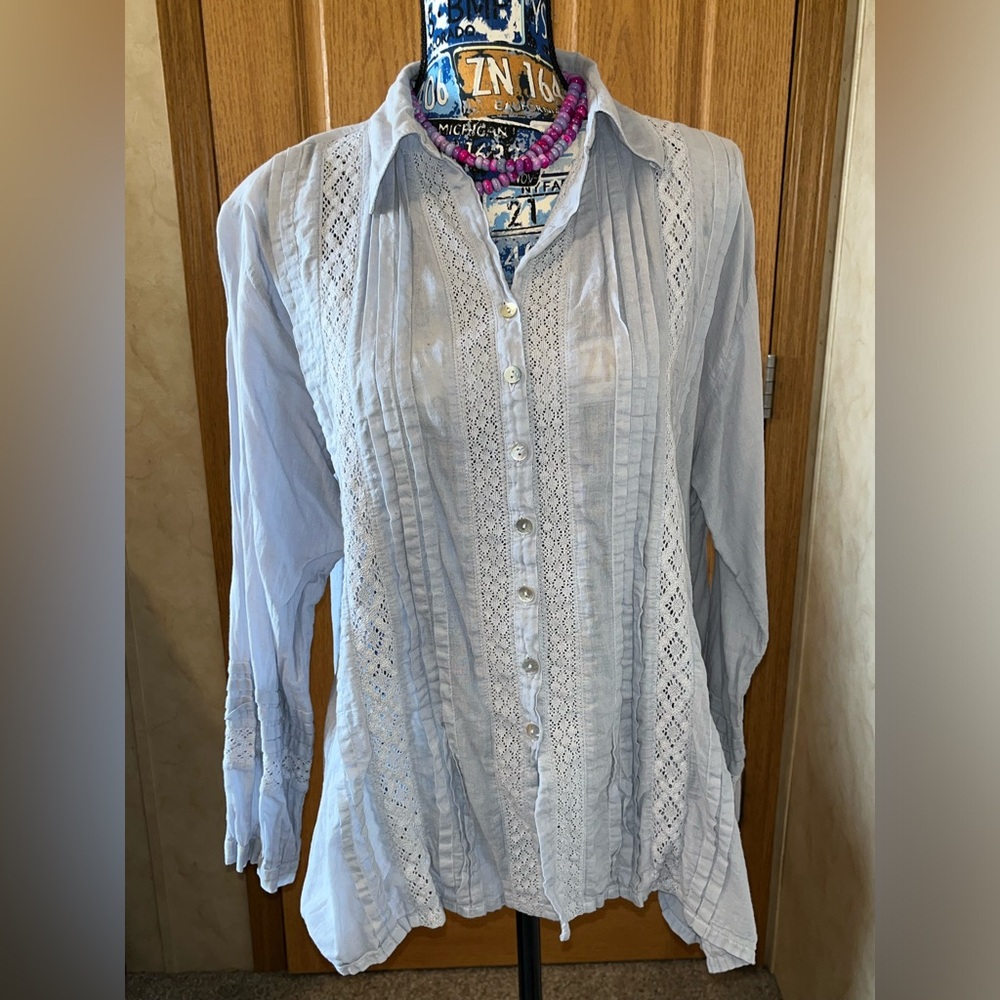 Sundance - JP & Mattie Button Down Shirt - Size Large